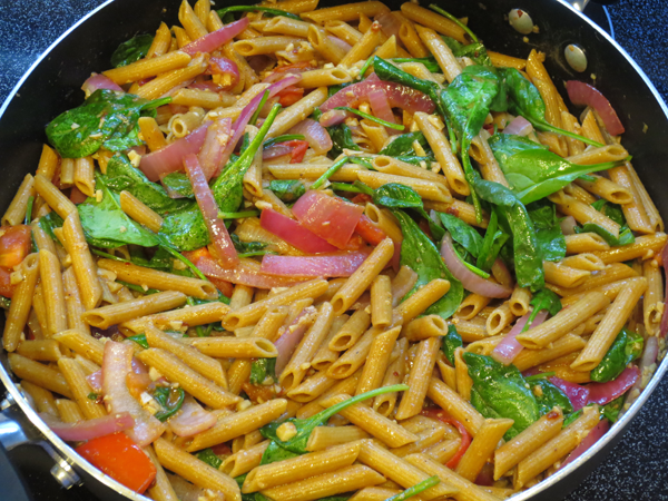 Balsamic Garlic Pasta...or Pasta Fresca...